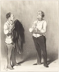 (Le Domestique) - Monsieur ferait bien...