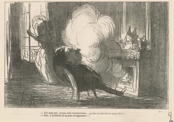 Ah! Comme cette cheminée fume...