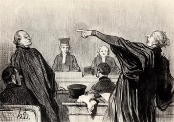 Un avocat qui est manifestement pleinement convaincu, 1845