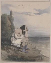 Histoire ancienne, no. 40 : Le désespoir de Calypso