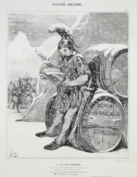 Histoire ancienne, plaque 28 : Le passage d