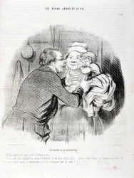 Charivari de 1848 : Série Les beaux jours de la vie