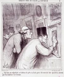 Caricature sur les amateurs d