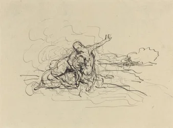 Centaure Enlevant une Femme