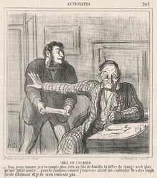 Chez un usurier