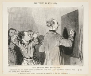 Comment on devient grand mathématicien; No. 3 des Professeurs et Moutards