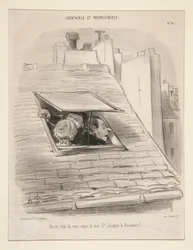 De ce côté-là, vous voyez la tour St. Jacques la Boucherie!