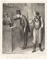 En voilà un, il pourrait bien être malheureux...