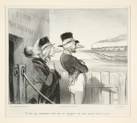 Et dire que maintenant, voilà tous les voyageurs qui nous passent devant le nez!
