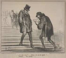 Exposition 1859, no. 5 : Je suis passé !