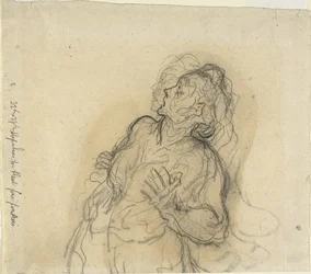 Femme effrayée