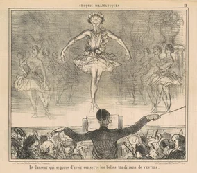 La danseur qui se pique d