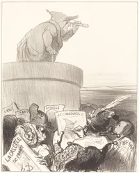 Le Constitutionnel contemplant l