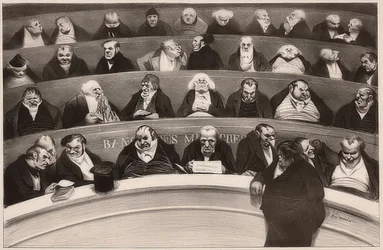 Le Ventre législatif. Aspects des bancs ministériels de la chambre non prostituée de 1834