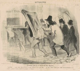Le dernier jour de la réception des tableaux. Saperlotte... Nous voici déjà arrivés et mon tableau n