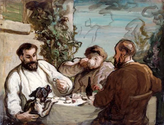 Déjeuner à la campagne, vers 1868