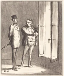 Monsieur sera très bien ici...