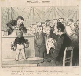 Premier grand prix de mathématiques, M. Cabuchet