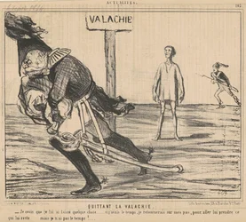 Quittant la Valachie