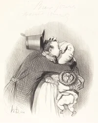 Rencontre de la paysanne