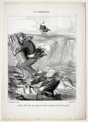 Les Banqueteurs, planche 9 : Quelle idée pitoyable nous avons..., 1849