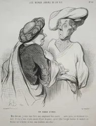 Les beaux jours de la vie, planche 30 : Une coutume indienne, 1844