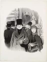 Les beaux jours de la vie, planche 59 : Quand son portrait est au Salon