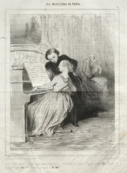 Les Musiciens de Paris, planche 6 : Si tu savais comme tu es jolie !, 6 mars 1841