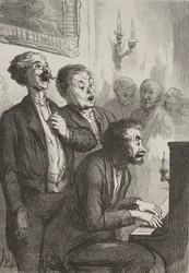 Les chanteurs : Les chanteurs dans le salon