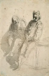 Deux saltimbanques