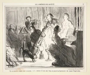 Un orchestre dans une maison