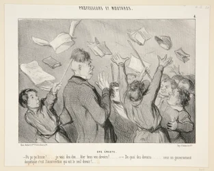 Une Émeute; #4 de Professeurs et Moutards