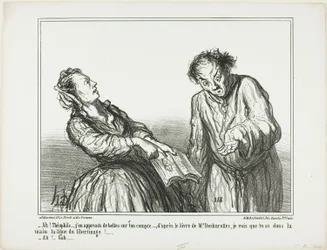 "- Ah, Théophile, que de choses affreuses je lis sur vous. D