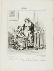 "- Et dire que Prudhon ne voulait pas que nous assistions aux banquets socialistes.... le pauvre homme n