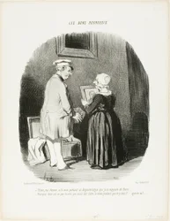 "- Voici, ma femme, mon portrait au daguerréotype que je t