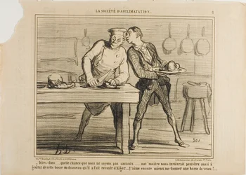 "- Je suis heureux que nous ne soyons pas des scientifiques, sinon Monsieur nous inviterait aussi à goûter cette bosse de chameau qu