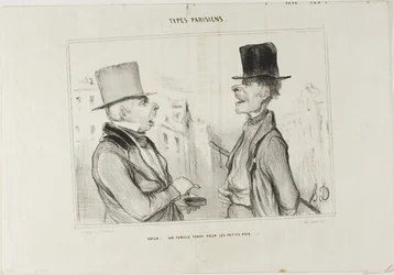 Les grands moments de la petite friture..., planche 7 de Types Parisiens