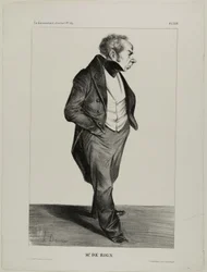 Mr. De Rign, plate 333 from Célébrités de la Caricature