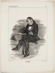 Mr. Guiz.., plate 340 from Célébrités de la Caricature