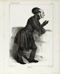 Mr. Joliv...., plate 346 from Célébrités de la Caricature