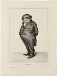 Mr. Prune, plate 288 from Célébrités de la Caricature
