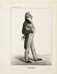 Mr. Sébast ...., plate 281 from Célébrités de la Caricature