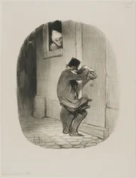 Past Midnight, plate 19 from Locataires et Propriétaires