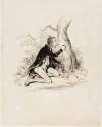 Pauvre jeune homme ! Encore une lettre et sa situation morale sera parfaitement claire, planche 1 de Sentimens Et Passionsa