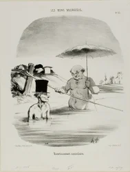 Détente pendant les jours de chien, planche 33 des Bons Bourgeois