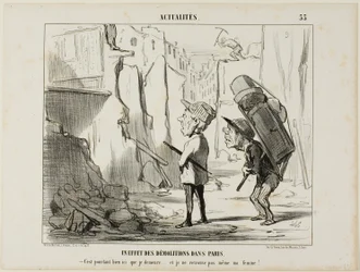 Résultat de la démolition d