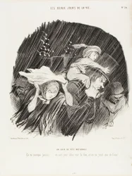 Le soir de la fête nationale. Cela ne manque jamais... on sort voir le feu d