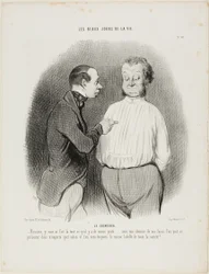 Le fabricant de chemises. "Monsieur, j