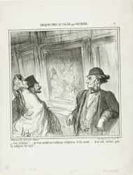 "Quels idiots ! Vous leur peignez un tableau religieux et ils rient.... ils n