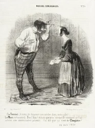 (La femme) Je viens de découvrir une mèche dans votre gilet!...
